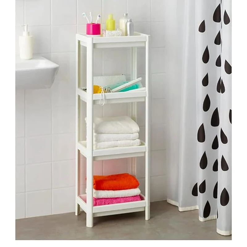 4 Tiers Rectangular Storage Rack