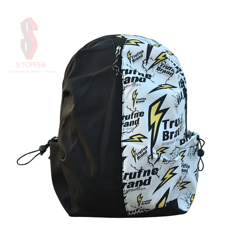 Half colorful design (mix white)