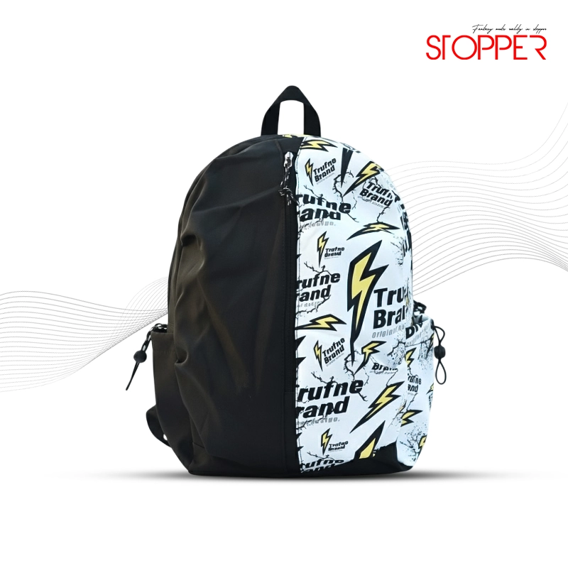 Half colorful design (mix white)