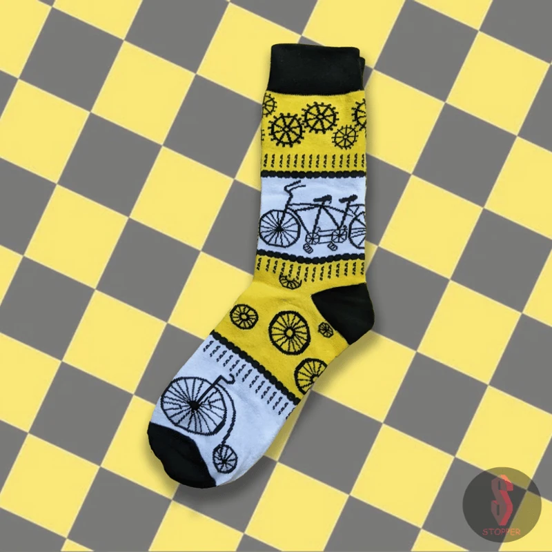 Vintage Cycle socks