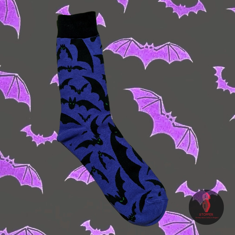 Deep Purple Socks (Halloween)
