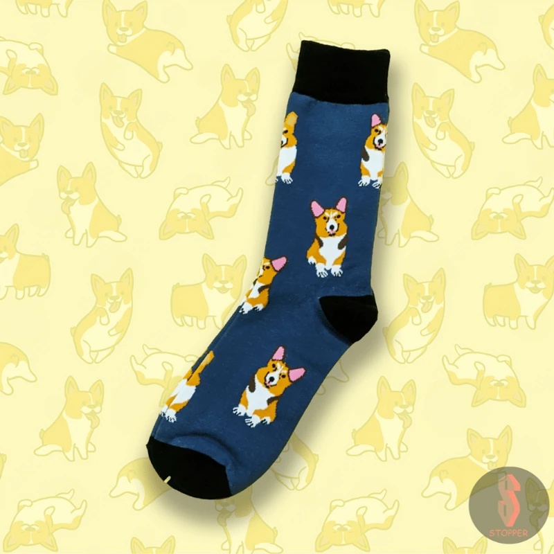 Corgi Dog socks