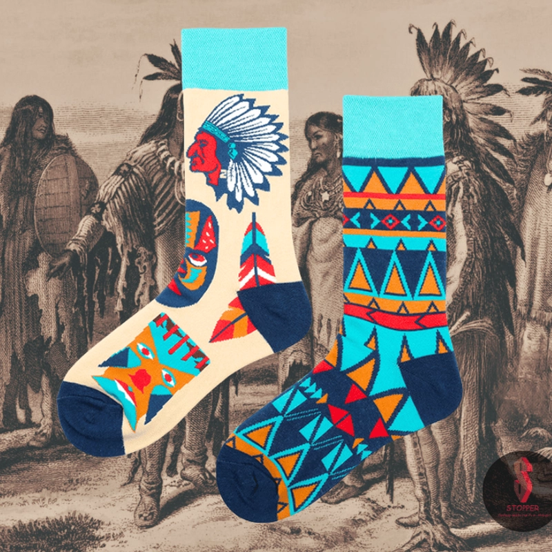 Off-white Indian aborigin Socks