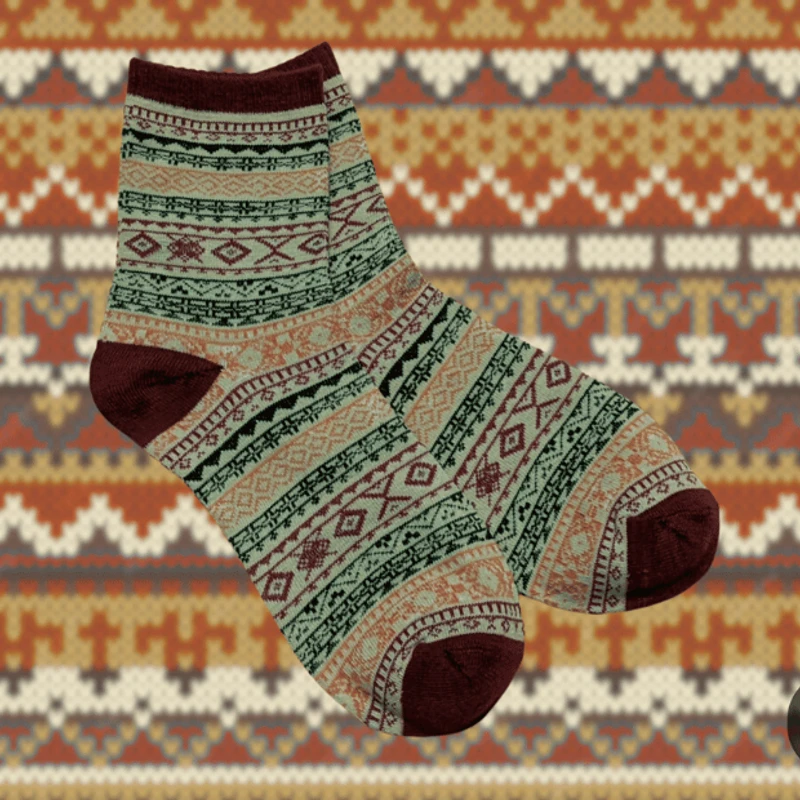 Nordic Printed socks