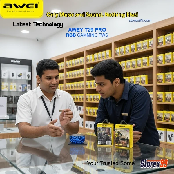Awei T29 Pro Bluetooth RGB Gaming TWS - Image 11