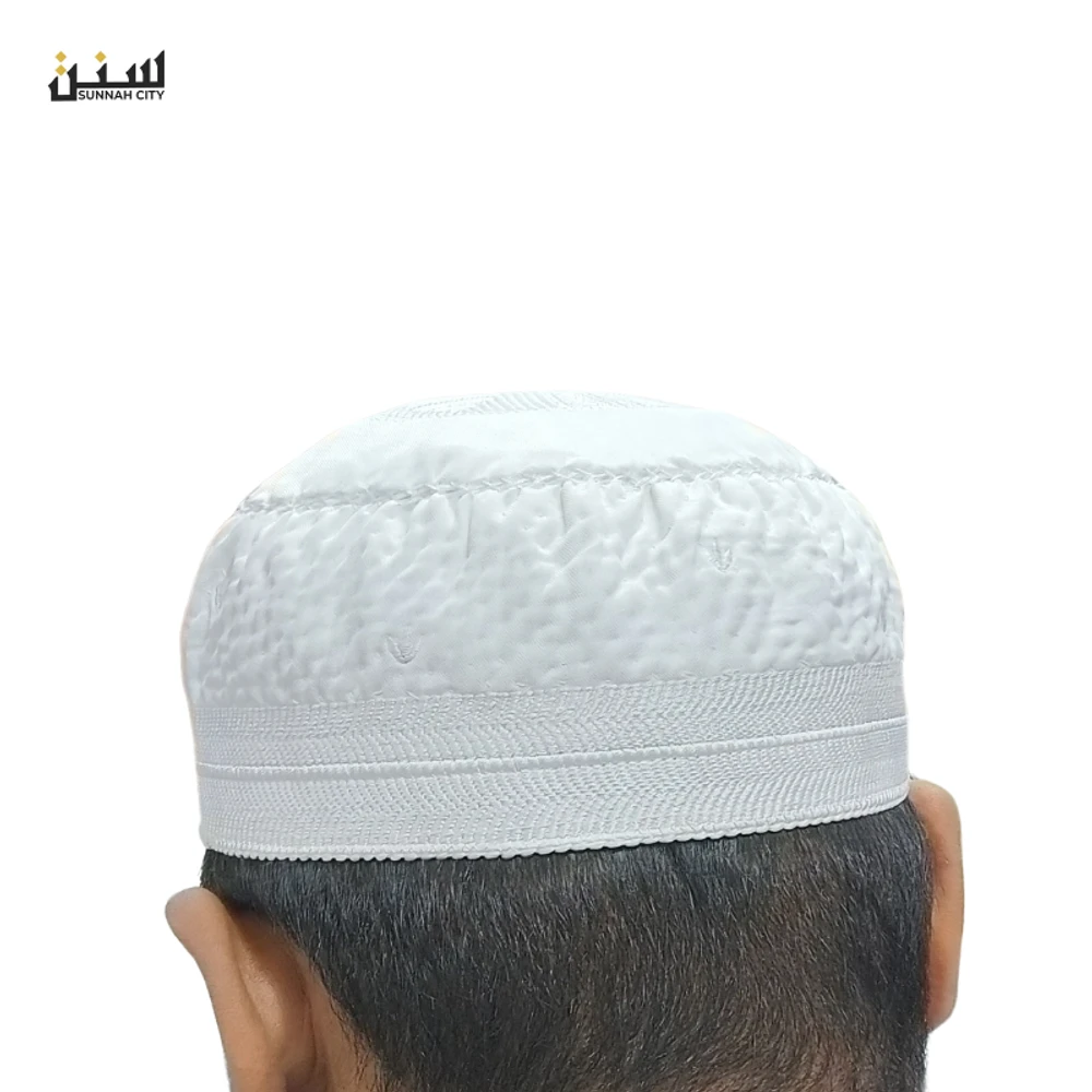 Pakistani Bogis Tupi – White Cotton Soft Finish