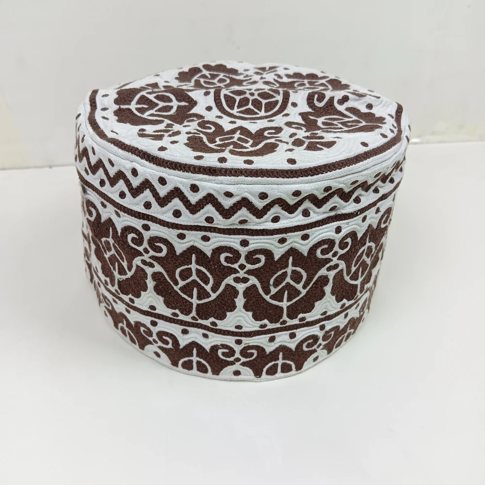 54 Size Handmade Omani Tupi | Soft Cotton Cap