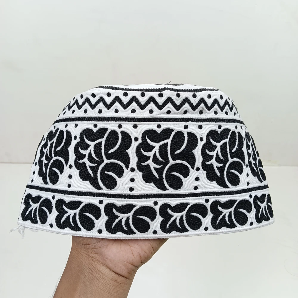 Omani Cotton Tupi | Pure Cotton Handmade Tupi
