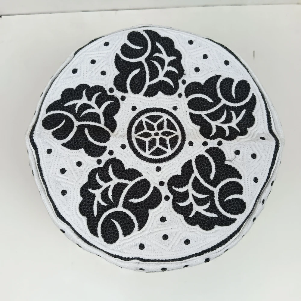 Omani Cotton Tupi | Pure Cotton Handmade Tupi - Image 3