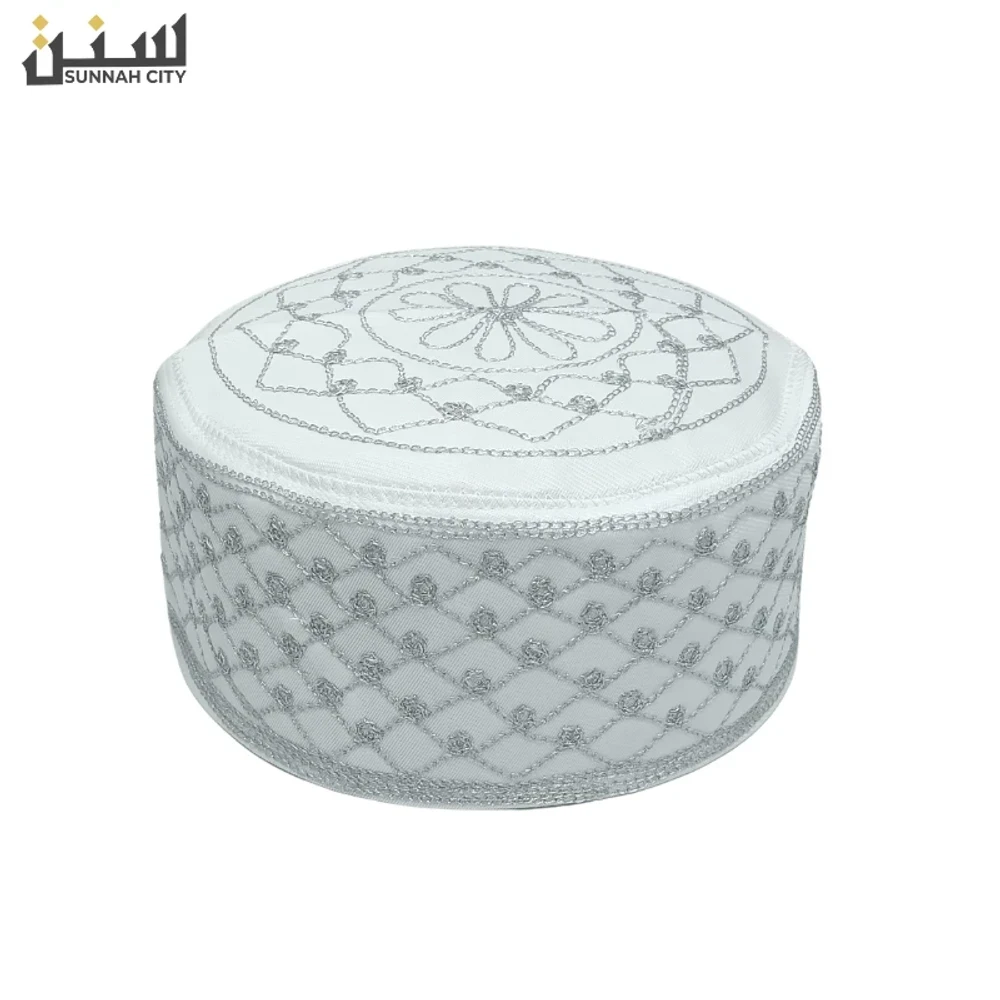 Azhari Tupi – White and Silver Color