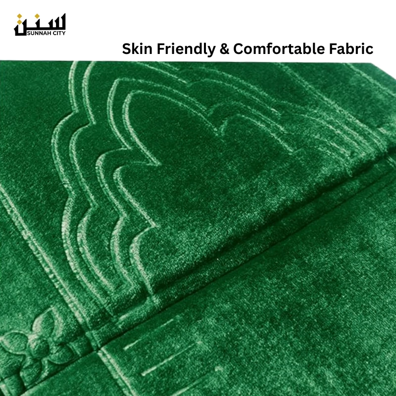 Comfortable Prayer Rug with Back Support - Image 5