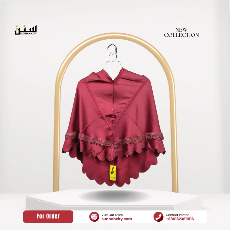 Malaysian Ready Hijab (Maroon)