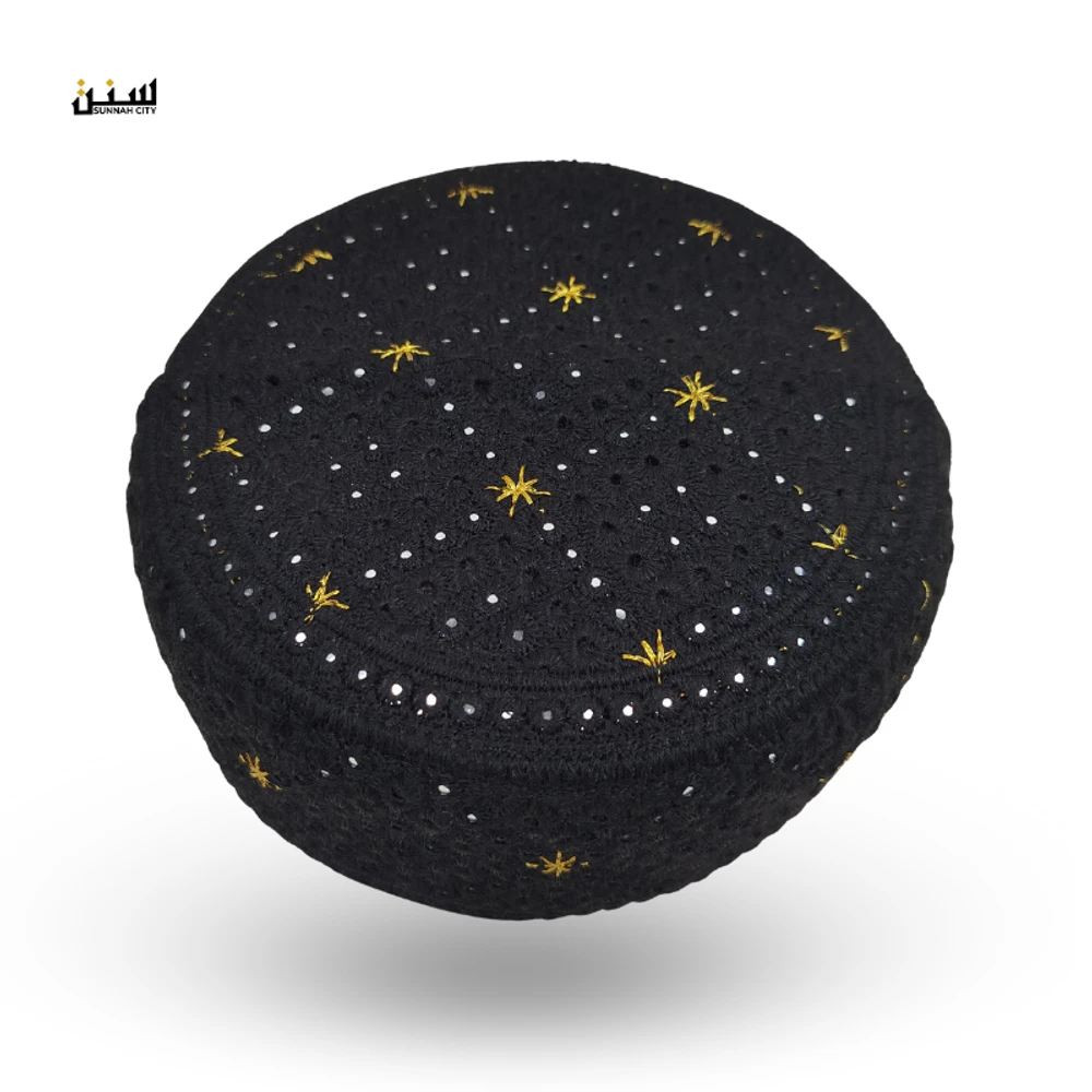 Pakistani Tupi (Black) - Image 3
