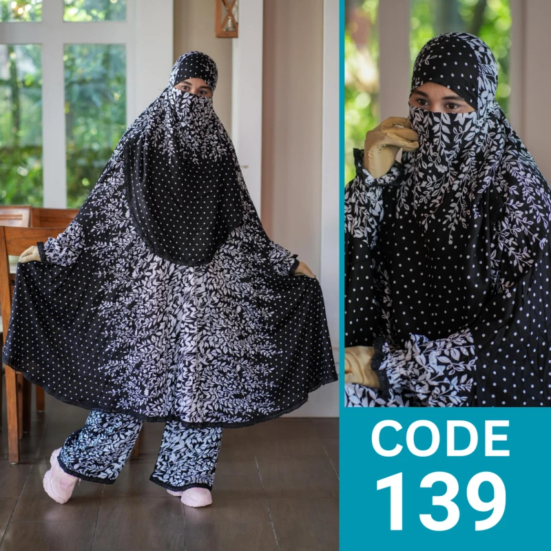 Khimar and Plazo set (139)