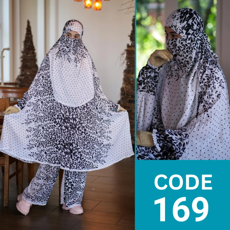 Khimar and Plazo set (169)