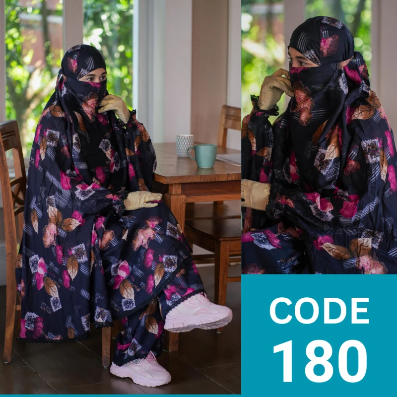 Khimar and Plazo set (180)
