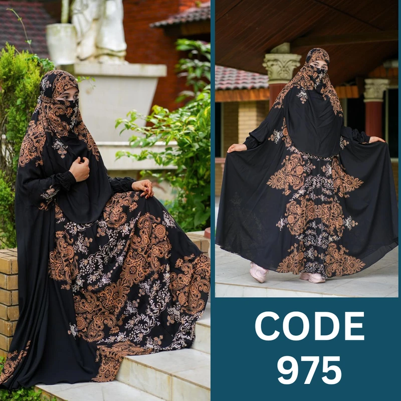 Luxury Zilbab Abaya (975)