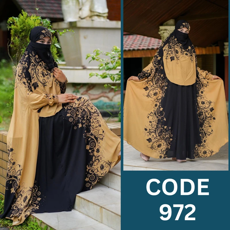 Luxury Zilbab Abaya (972)