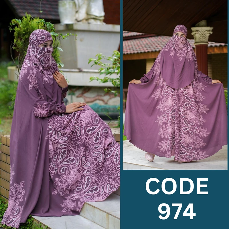 Luxury Zilbab Abaya (974)