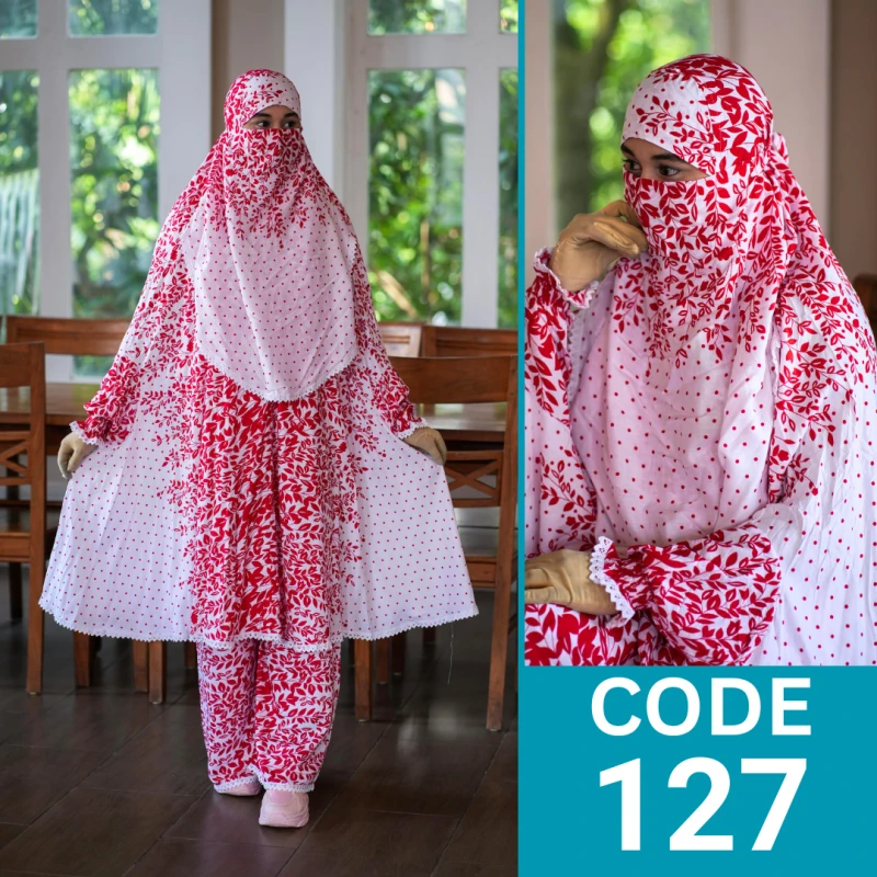 Khimar and Plazo set (127)