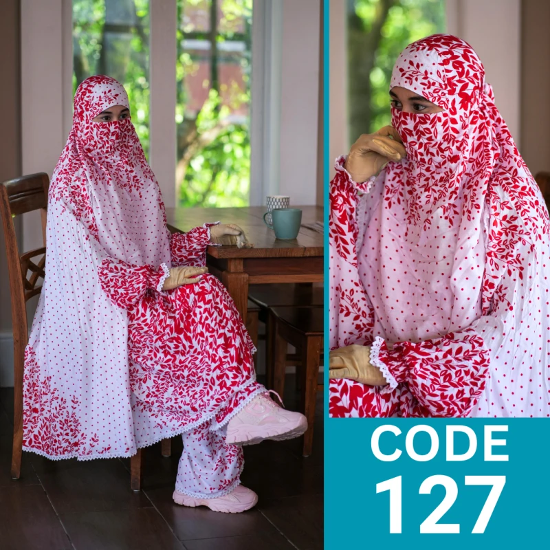 Khimar and Plazo set (127)