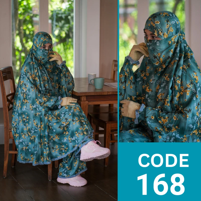 Khimar and Plazo set (168)
