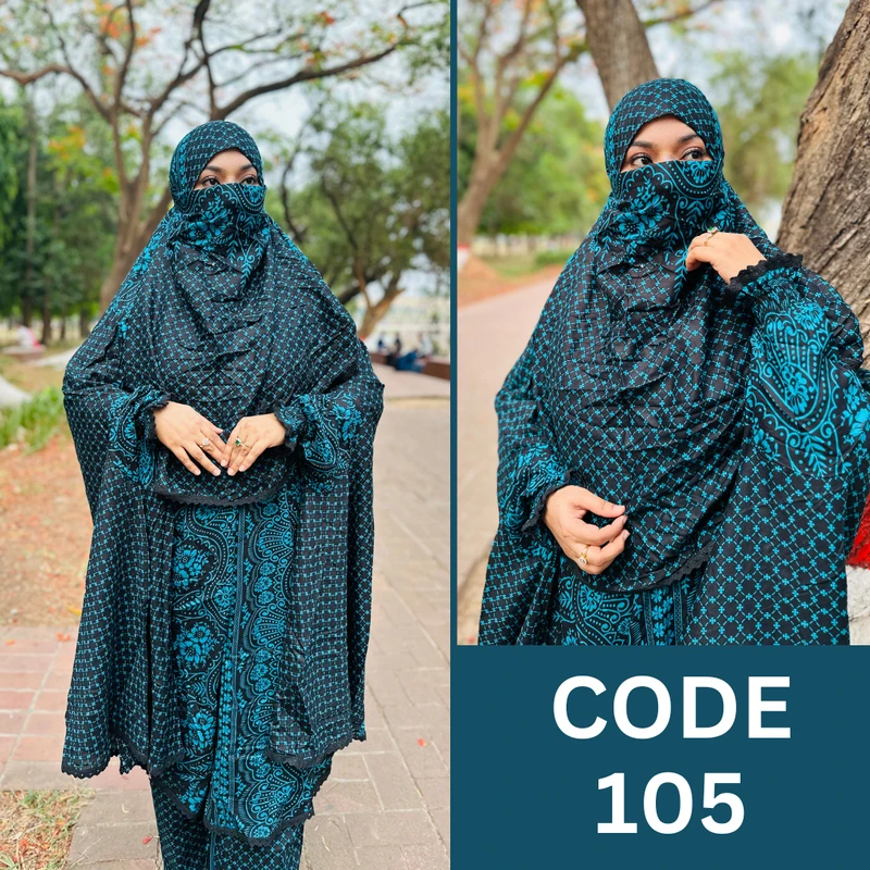 Khimar & Plazu Set (H-105)