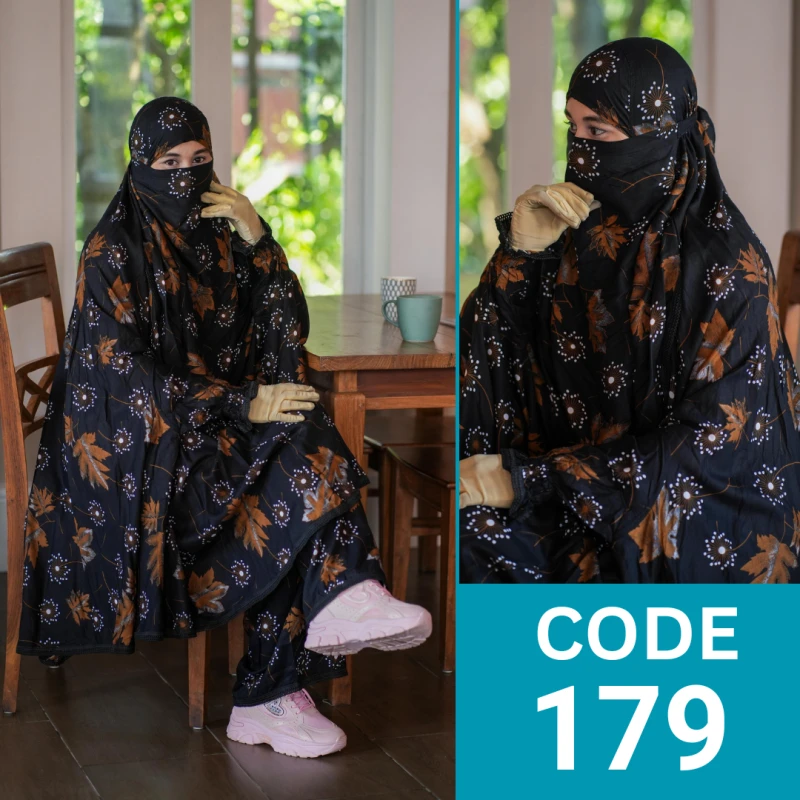 Khimar and Plazo set (179)