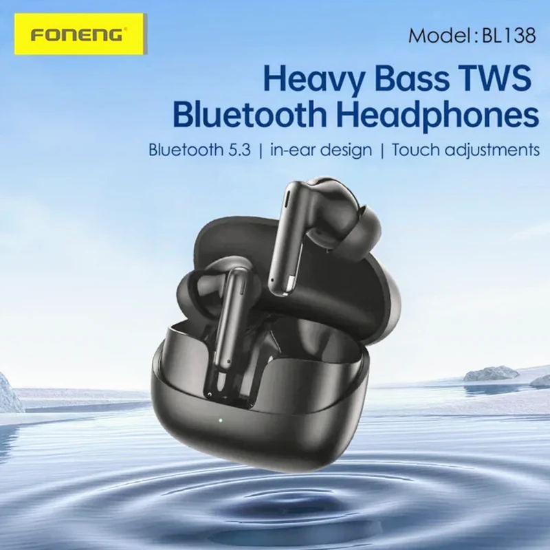 FONENG BL138 TWS Bluetooth Headset – True Wireless
