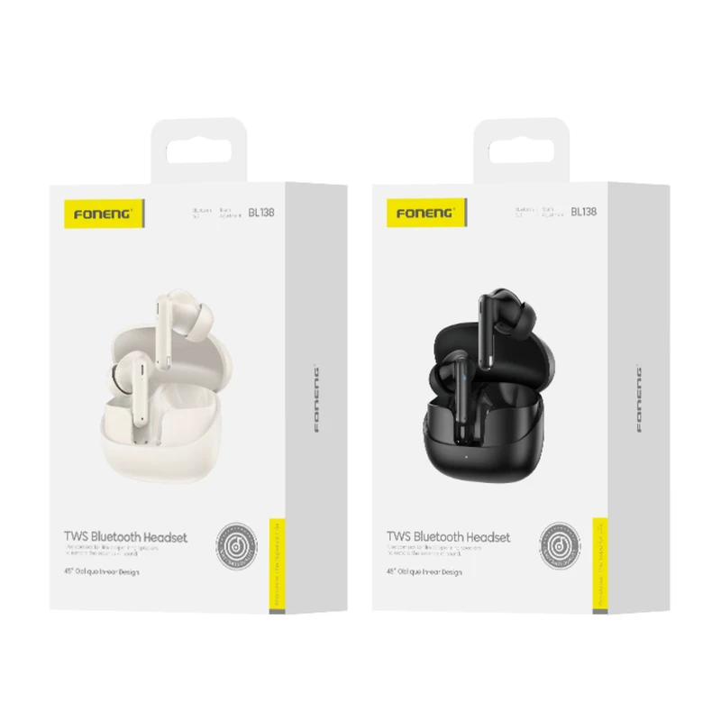 FONENG BL138 TWS Bluetooth Headset – True Wireless