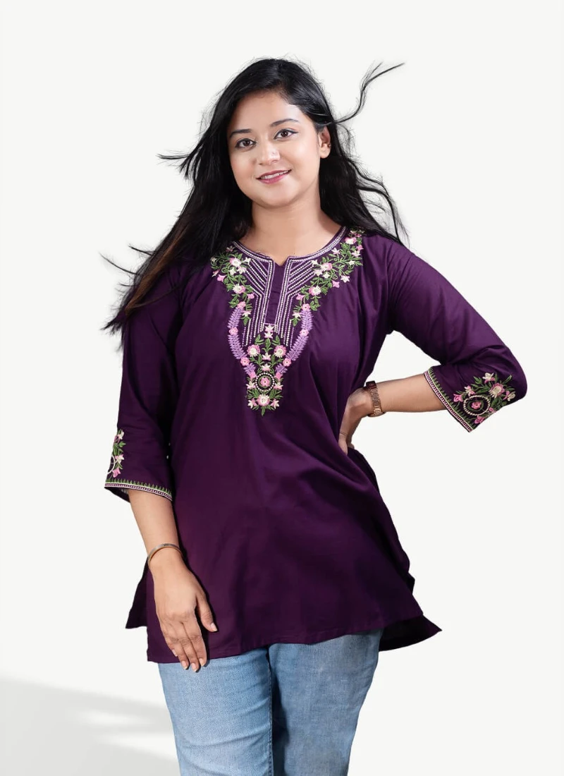 Elegant Embroidered Tops - Image 3