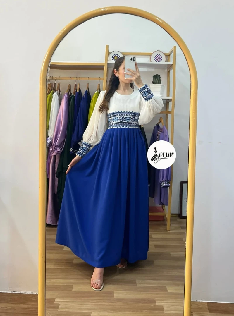 Dubai Cherry Borka Gown - Image 4