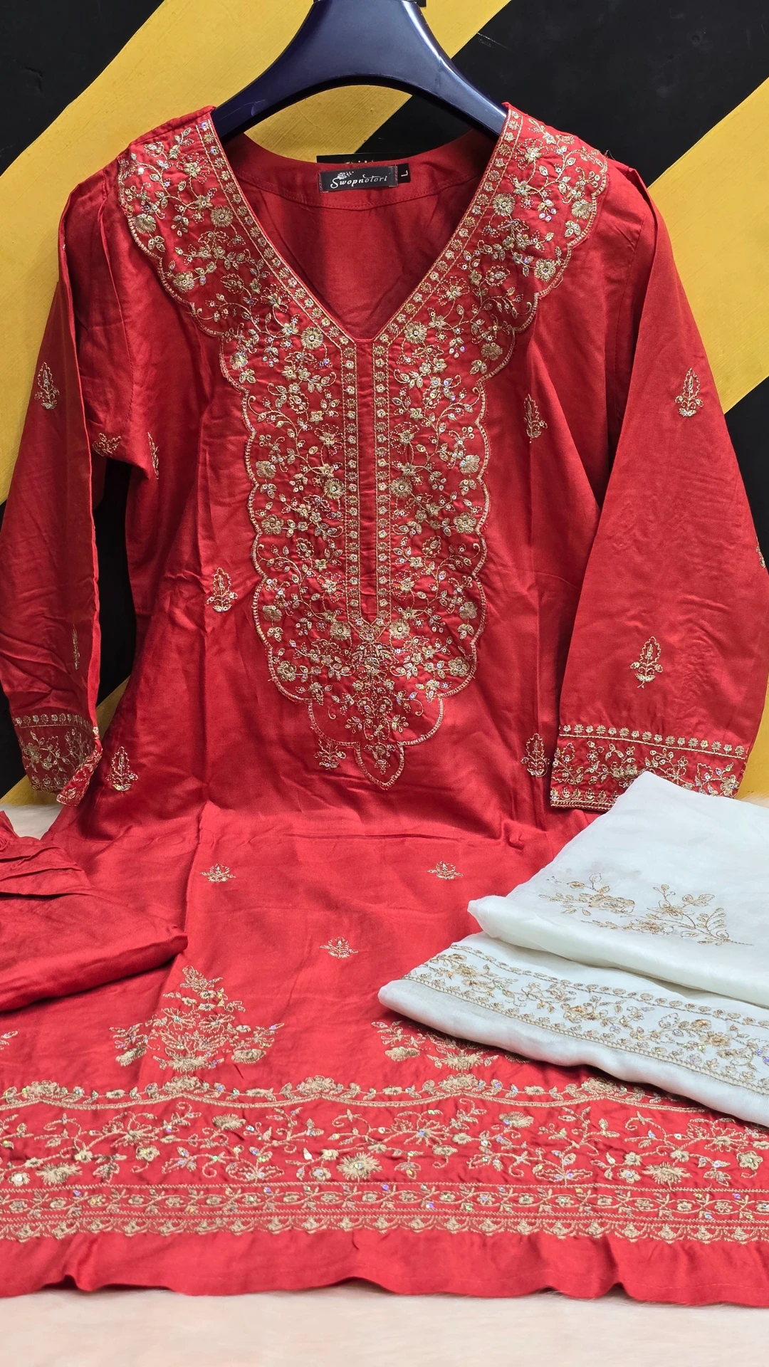 BINDUBALA COTTON 3PIECE SET - Image 3
