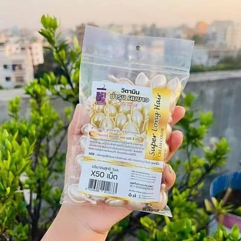 Super Long Hair Capsule Vitami E  Jajoba Oil
