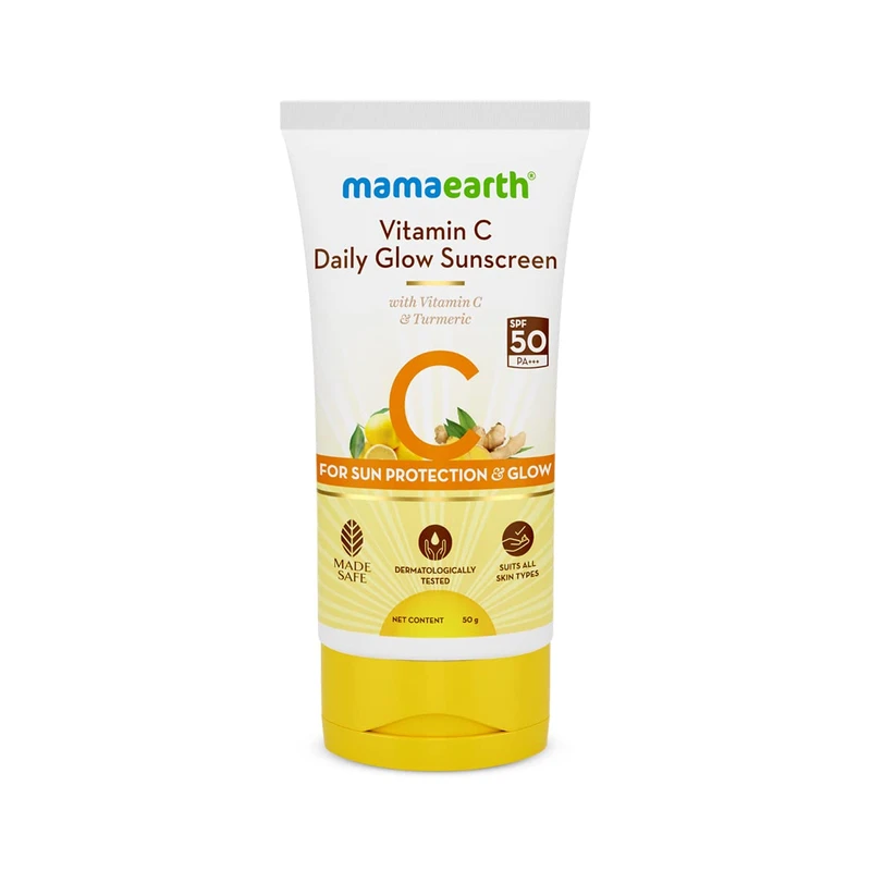 Mamaearth Vitamin C Daily Glow Sunscreen - Image 3