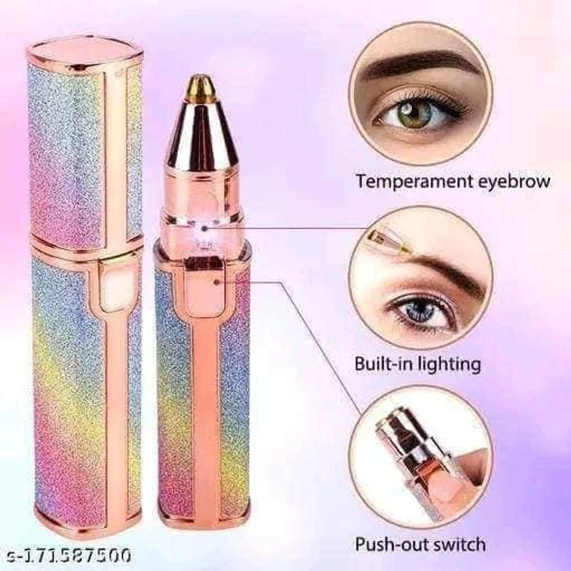 2 in 1 Flawless facial & eyebrows hair remover trimmer for woman