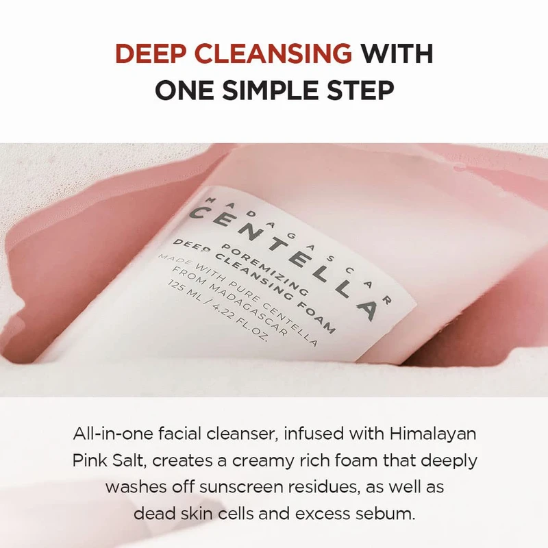 SKIN1004 Madagascar Centella Poremizing Deep Cleansing Foam 125ml - Image 5
