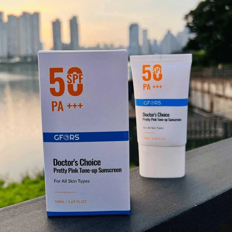 GFORS DOCTOR'S CHOICE PRETTY PINK TONE-UP SUNSCREEN 50ML