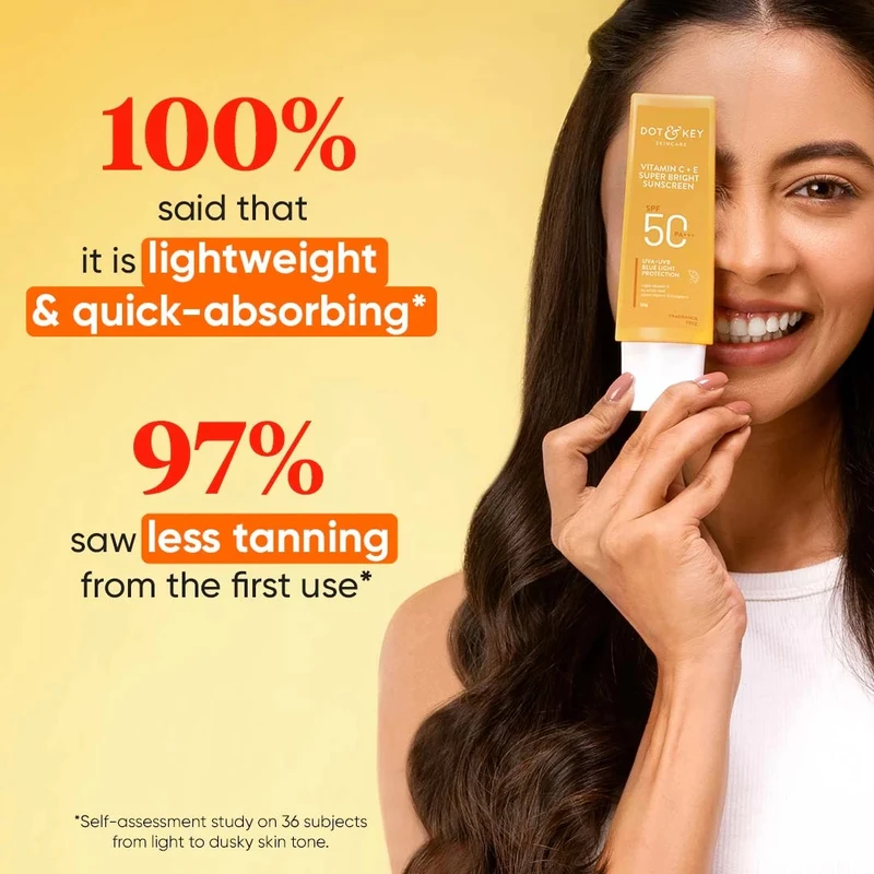 Dot & Key Vitamin C + E Sunscreen SPF 50+ PA++++ - Image 6