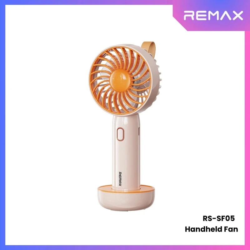 REMAX RS-SF05 Handheld Fan Rechargeable Mini Handheld Fan - Image 3