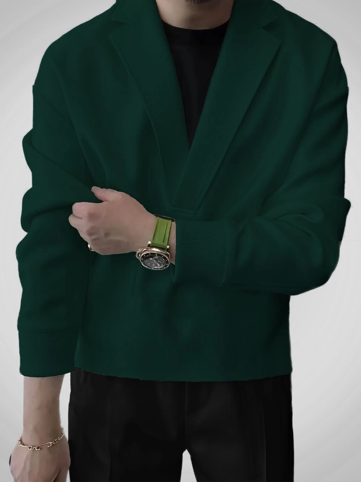 Sweat Blazer Green