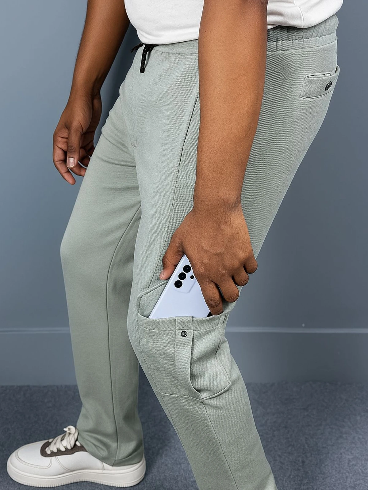 6 Pocket Trouser Silver