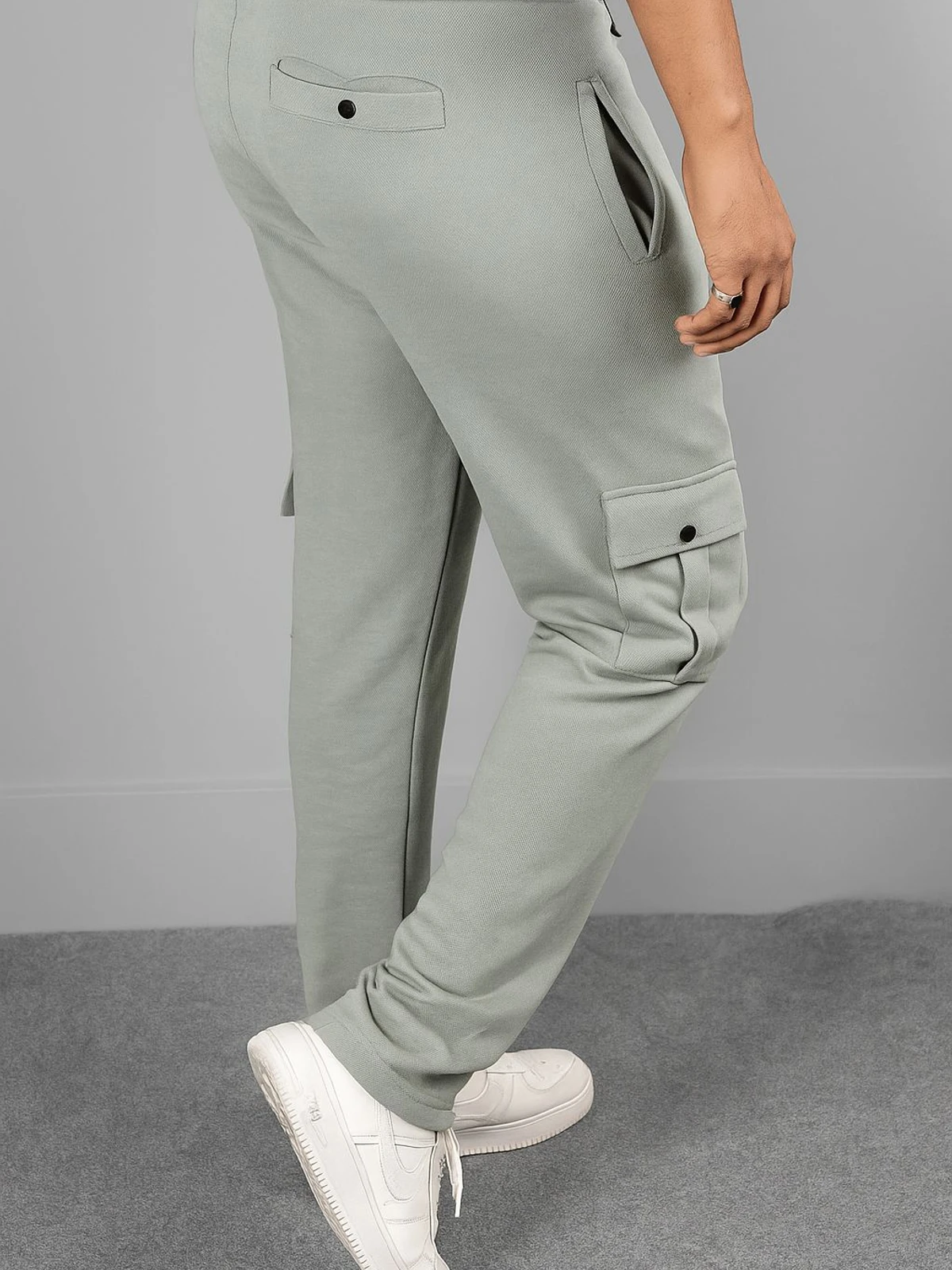 6 Pocket Trouser Silver - Image 3