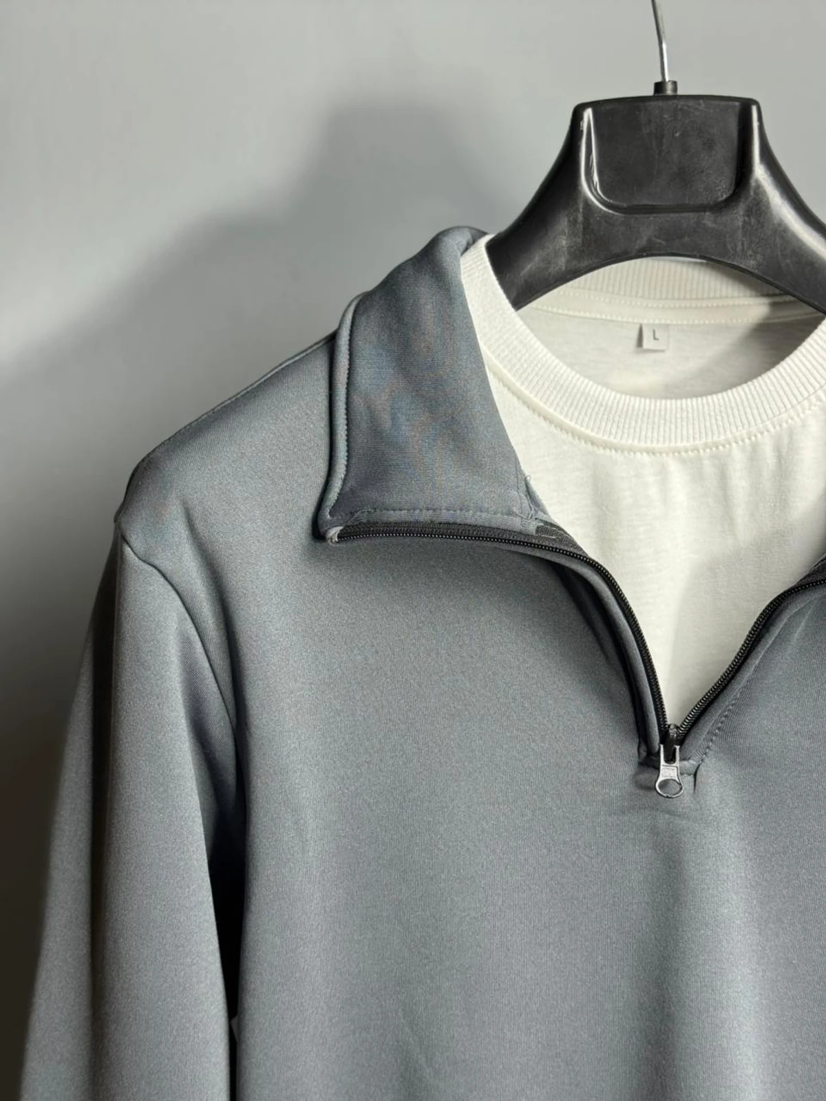 Sweat Zipper Gray