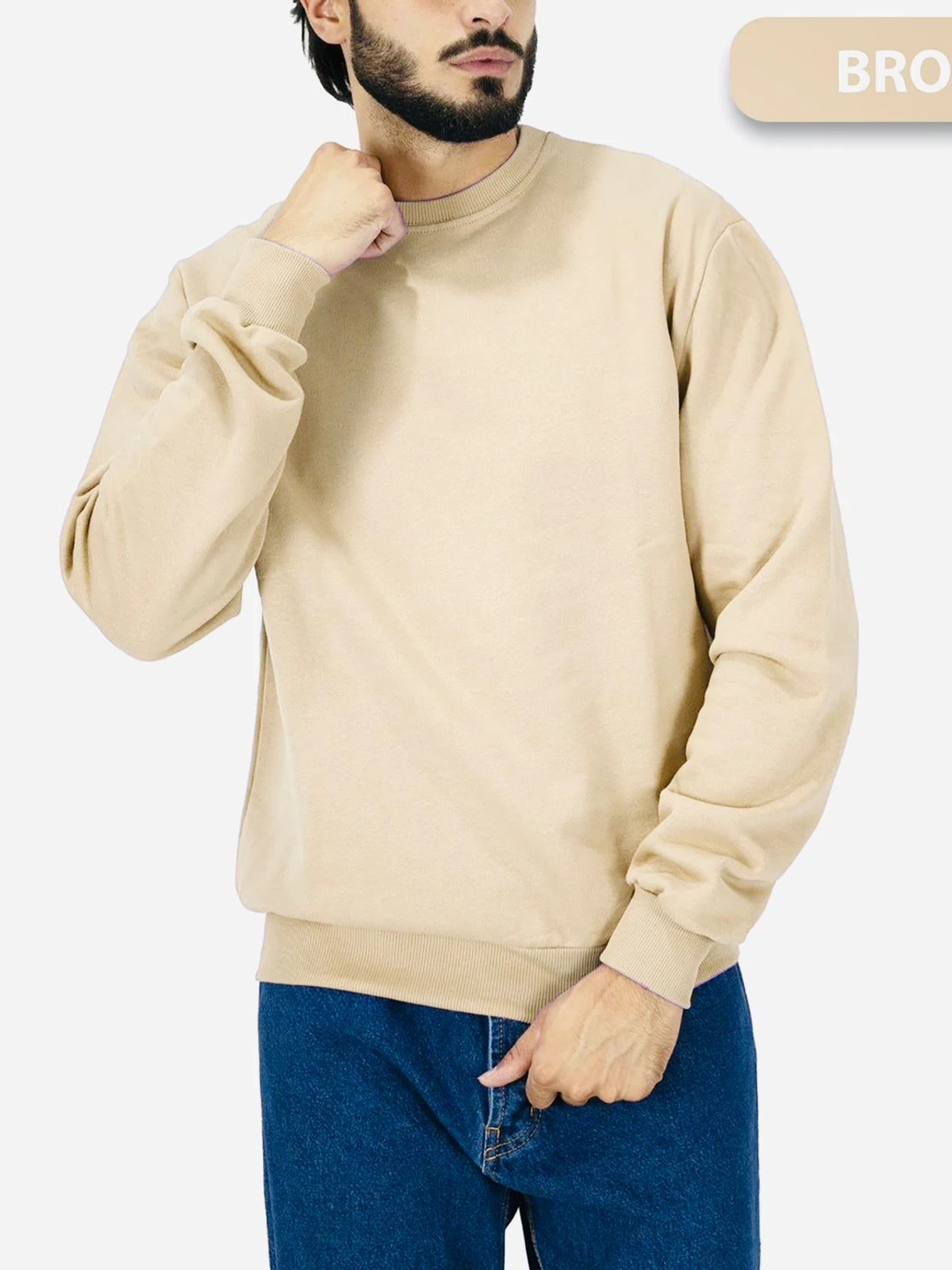 Sweat Shirt Cream