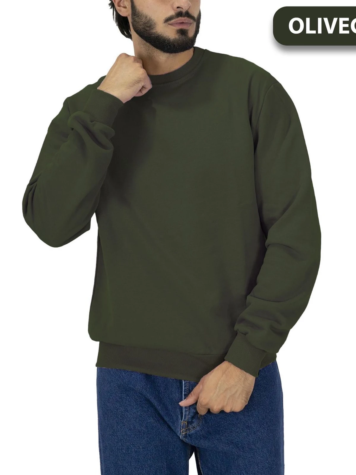 Sweat Shirt Olive