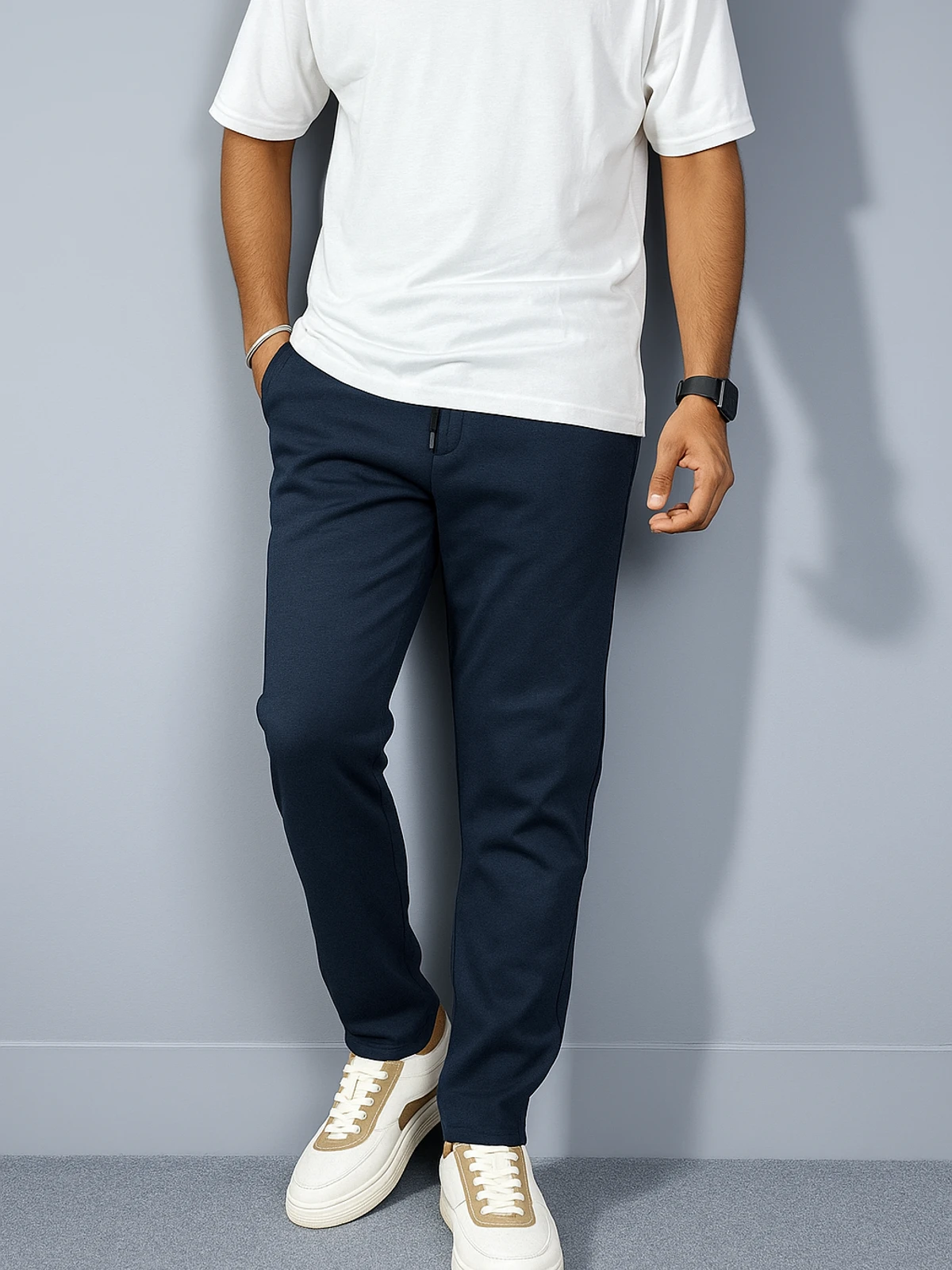 Back pocket Trouser Navy