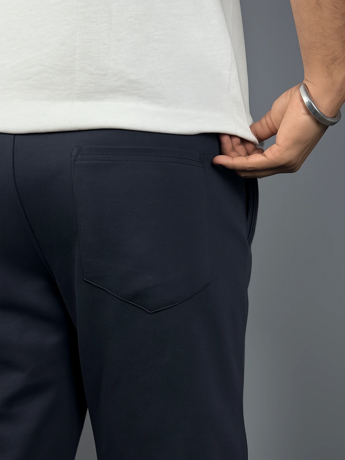 Back pocket Trouser Navy