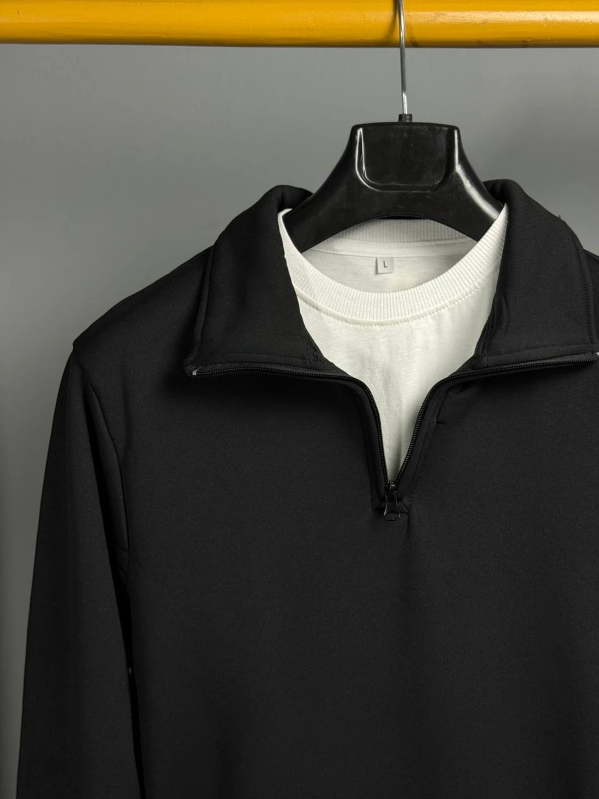 Sweat Zipper Black