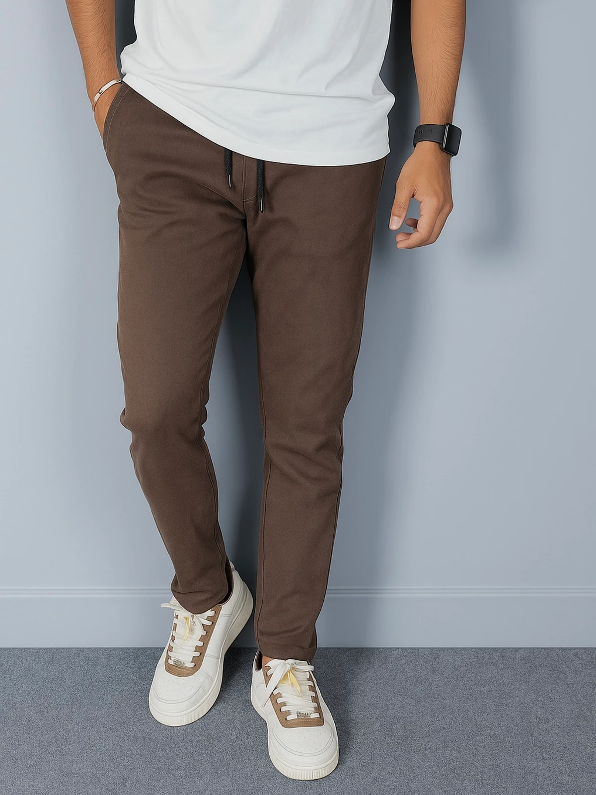 Back pocket Trouser Coffe